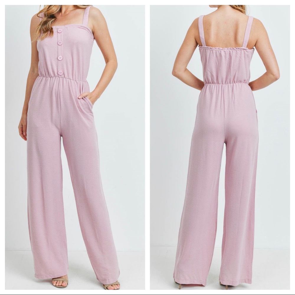 Fabulous side pocket spring sleeveless jumpsuit - Picture 2 of 9
